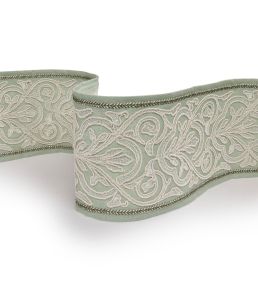 Scrollwork Trim by James Hare French Grey