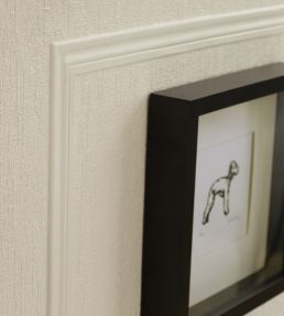 Sculptured Border Wallpaper by Lincrusta Paintable