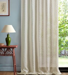 Sea Clover Fabric by Sanderson Seaspray White