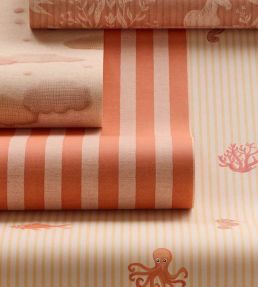 Seaside Wallpaper by Eijffinger Orange