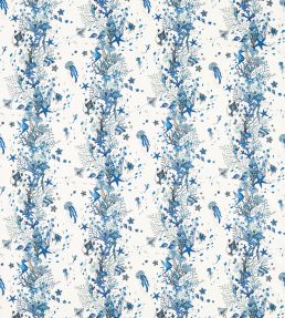 Seaforest Fabric by Clarke & Clarke Blue