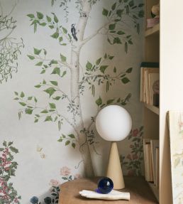 Seasonal Woods Mural by Cole & Son Jade