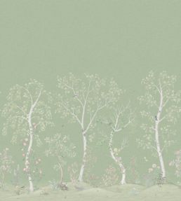Seasonal Woods Mural by Cole & Son Jade