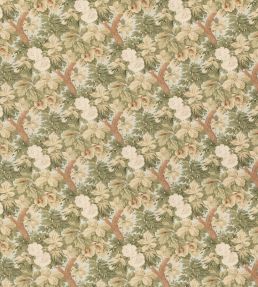 Secret Garden Fabric by George & Minnie Aqua/Sage