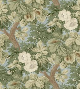Secret Garden Wallpaper by George & Minnie Aqua/Sage