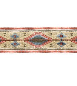 Sedona Embroidered Border Trimming by Samuel & Sons Painted Desert