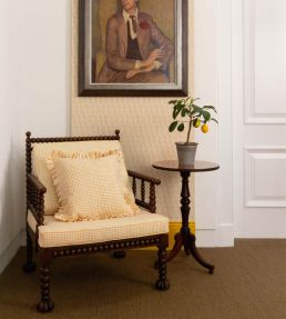 Seed Fabric by Molly Mahon Mustard