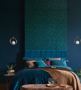 Selva Wallpaper by Clarke & Clarke Linen/Champagne