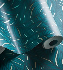 Selva Wallpaper by Clarke & Clarke Emerald