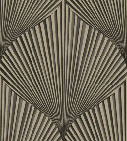 Semiramis Wallpaper by Casadeco Noir Reglisse