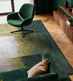 Louis De Poortere Sendai Round rug Forest Mood 119970 Forest Mood