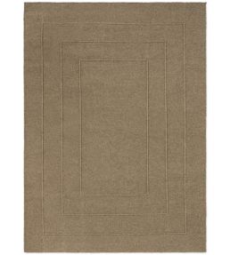 Brink & Campman Senso Border rug Fur Brown 199105140200 Fur Brown