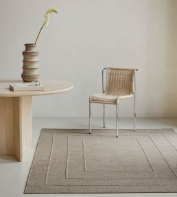 Brink & Campman Senso Border rug Soft Taupe 199104140200 Soft Taupe