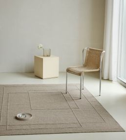 Brink & Campman Senso Planes rug Soft Taupe 199004140200 Soft Taupe