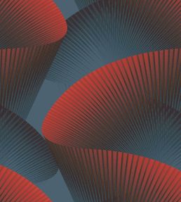Sensu Gata Wallpaper by Jannelli&Volpi Blue/Red