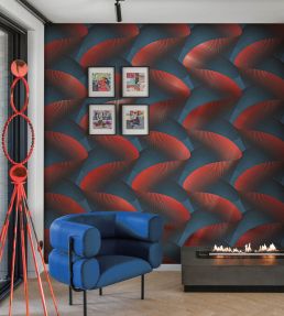 Sensu Gata Wallpaper by Jannelli&Volpi Blue