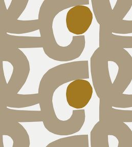 Seppel Wallpaper by Marimekko Grey