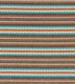 Serapes Fabric by Casamance Turquoise Marine