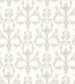 Seraphin Wallpaper by Casadeco Gris Perle