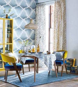Seriphium Fabric by Harlequin Cadmium