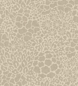 Seventies Floral Wallpaper by Eijffinger Beige/Sand