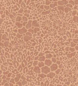 Seventies Floral Wallpaper by Eijffinger Orange/Terracotta