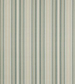 Seville Stripe Fabric by Jane Churchill Aqua