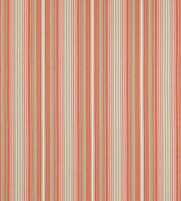 Seville Stripe Fabric by Jane Churchill Coral