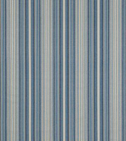 Seville Stripe Fabric by Jane Churchill Indigo