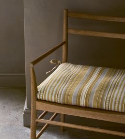 Seville Stripe Fabric by Jane Churchill Coral
