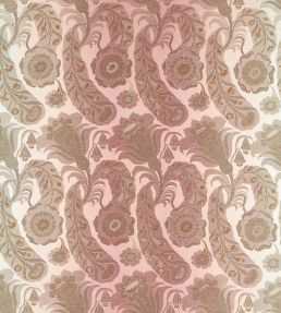Sezincote Damask Fabric by Zoffany Tuscan Pink