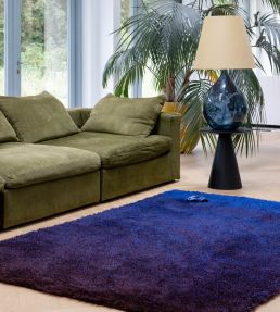 Brink & Campman Shade High rug Electric Blue/Aubergine 11918170240 Electric Blue/Aubergine