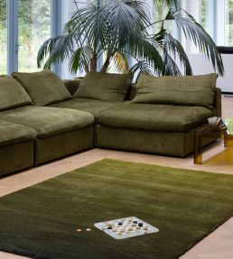 Brink & Campman Shade Low rug Olive/Deep Forest 10107170240-US Olive/Deep Forest