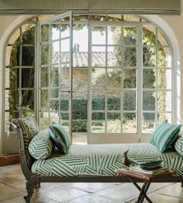 Shadow Stripe Weave Fabric by Liberty Amalfi