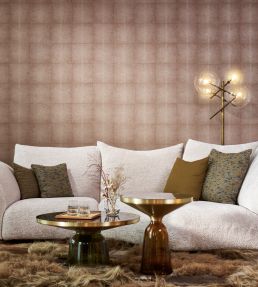 Shagreen Wallpaper by Arte Rose Brown