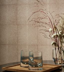 Shagreen Wallpaper by Arte Rose Brown