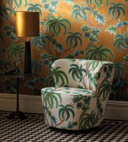 Shalimar Fabric by Osborne & Little Emerald
