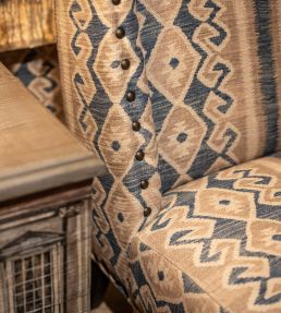 Shangdu Fabric by Andrew Martin Blue