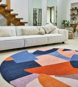 Louis De Poortere Shapes Round rug Duck Song 115635 Duck Song