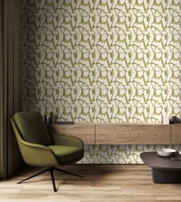 Shatter Wallpaper by Ohpopsi Soft Petrol