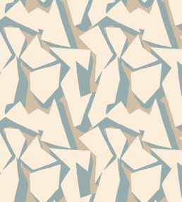 Shatter Wallpaper by Ohpopsi Soft Petrol