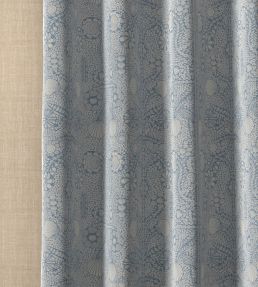 Shell Grotto Fabric by Fermoie Sky Blue