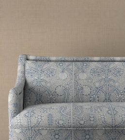 Shell Grotto Fabric by Fermoie Deep Blue