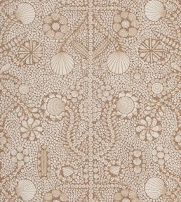 Shell Grotto Fabric by Fermoie Sand