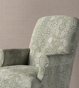 Shell Grotto Fabric by Fermoie Avocado