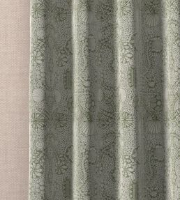 Shell Grotto Fabric by Fermoie Avocado