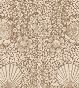 Shell Grotto Wallpaper by Fermoie Brown