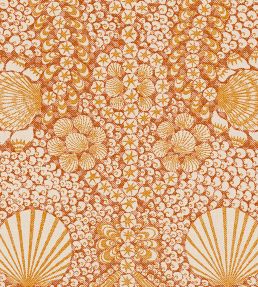 Shell Grotto Wallpaper by Fermoie Orange