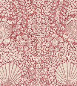 Shell Grotto Wallpaper by Fermoie Pink