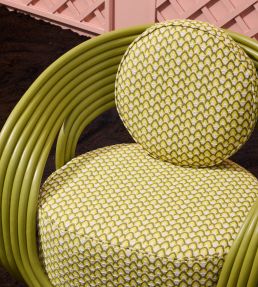 Shell Fabric by Nobilis Jaune Citron